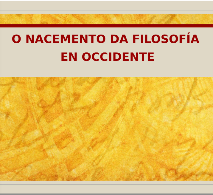 Origen de la filosofía occidental